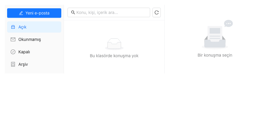 Proje gelen kutusu