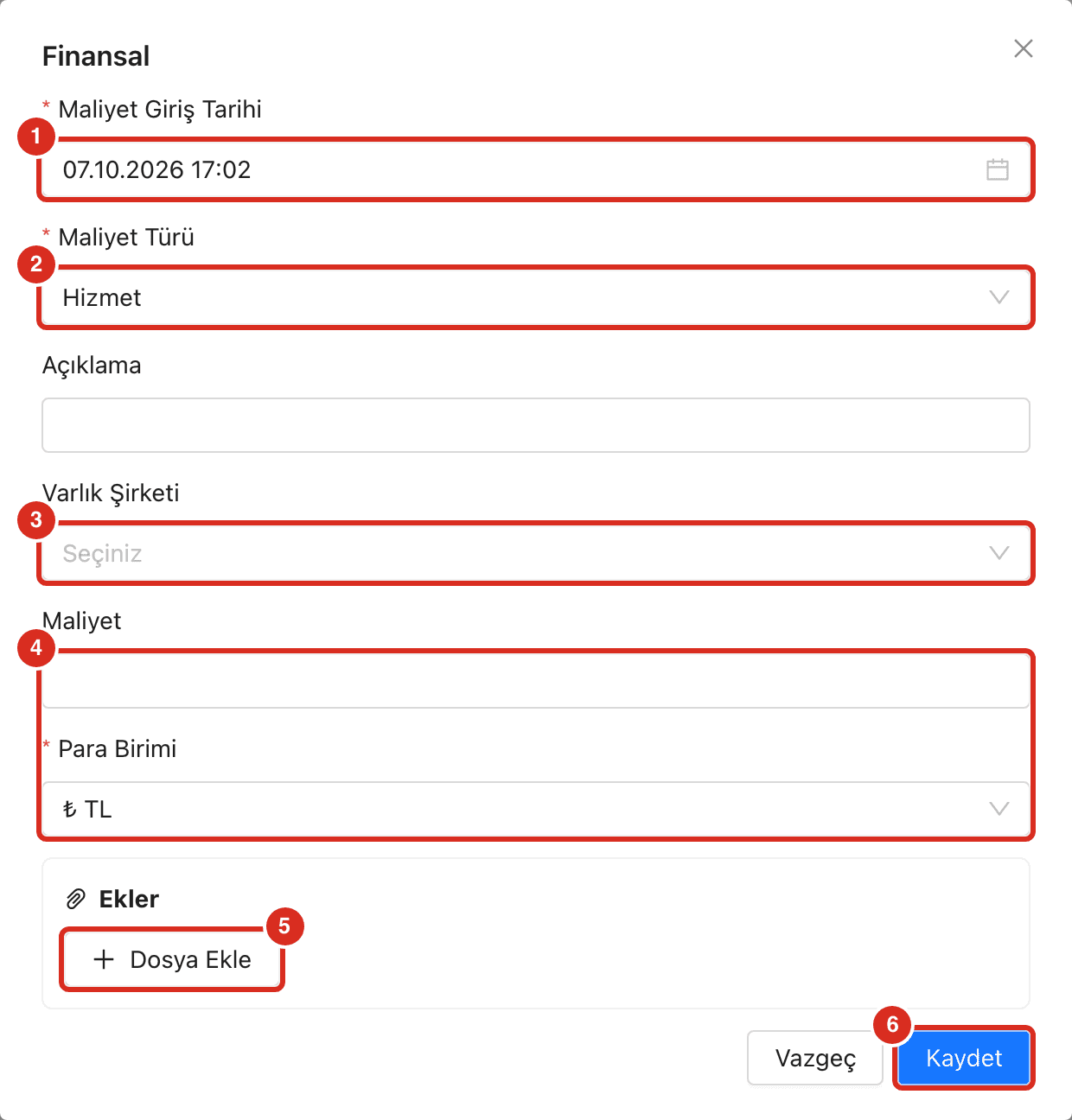 Finansal bilgi penceresi